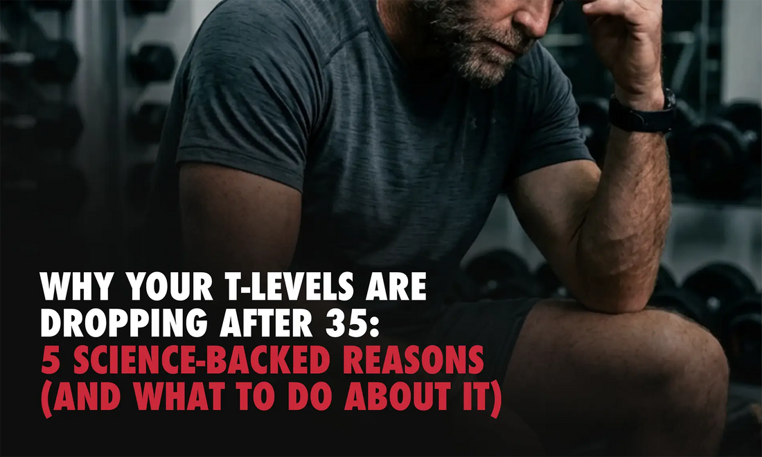 Why Your T-Levels Are Dropping After 35: 5 Science-Backed Reasons (And What to Do About It)