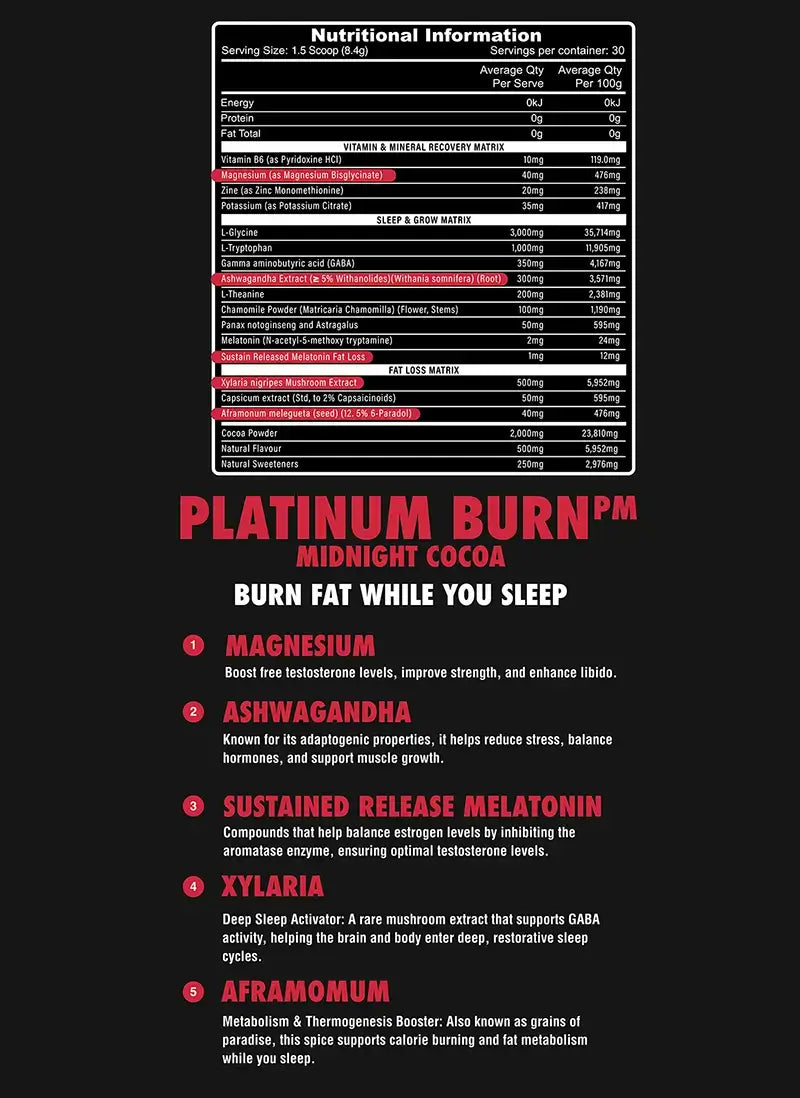 Platinum Burn PM